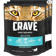 Crave Dry Cat Food, Protein and Grain-Free Cat Food with Turkey and Chicken