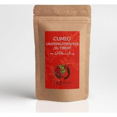 Pfefferbraut Cumeo Pepper Grapefruit Pepper from Wild Collection 50g in Aroma Bag Gourmet Pepper Rarity