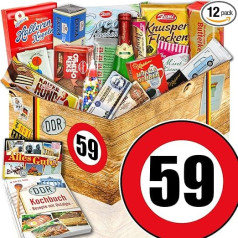 DDR Package XXL + Birthday 59 + Birthday Gift Mother + DDR Sweets Set
