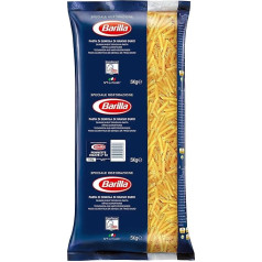 Barilla Durum Wheat Pasta Pennette Rigate n. 72 - Pack of 1 (1 x 5 kg)