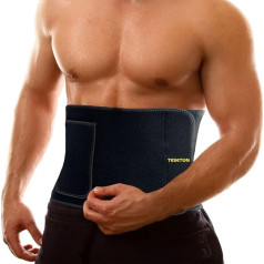 TESETON Waist Trimmer Waist Trainer for Women Belly Sweatband Belt Abdominal Wrap