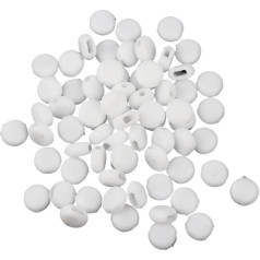 Federschnurschlösser, 1000 Stück, 10 mm, flache Verstellschnalle, Perlen, Silikagel-Knöpfe for Maske, elastische Kordel, bunter Stopper, Seilschloss, DIY-Gurt, Kordelende (Farbe: Rot, Größe: Mittel) (