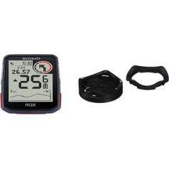 SIGMA SPORT ROX 4.0 Black | Bicycle Computer Wireless GPS & Navigation Including GPS Holder | Outdoor GPS Navigation with Height Measurement & SIGMA SPORT Accessories, GPS Mount