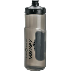 MonkeyLink MonkeyBottle Large Drinking Bottle 600 ml without Accessories (1 x Bottle)