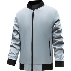 SRZYMJ Coat Men's Elegant Jacket Transition Jacket Sporty Outdoor Jacket Winter Softshell Jacket Quilted Jacket with Hood Functional Jacket Parka Winter Coat Sports Jacket Leisure Jacket