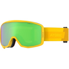 ATOMIC Count JR Cylindrical Ski Goggles for Children - Rose - Comfortable Live Fit Frame - Over The Glasses Compatible for Glasses Wearers - Clear Vision - Silicone Coated Glasses Strap