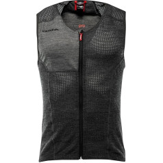 ALPINA PROLAN MEN VEST - Flexibler, Atmungsaktiver & Individuell Einstellbarer Rückenprotektor aus Schafswolle Für Herren