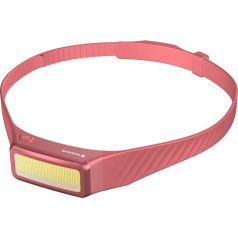 CUPO Mini Kids USB-C Rechargeable LED Headlamp, 100 LM Super Bright Head Torch and 3 Light Modes, IPX4 Waterproof, Lightweight, Perfect for Outdoor, Running, Jogging, Fishing, Emergency, Camping (Red)
