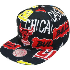 Mitchell & Ness Snapback Cap Sticker Pack Chicago Bulls