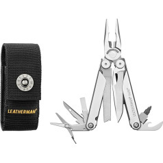 Leatherman Curl - High Quality Multi Tool with 15 Practical Tools - Beginner Tool for Outdoor and Camping - Stainless Steel