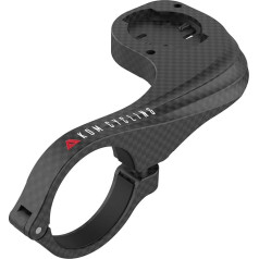 KOM Cycling Wahoo Carbon Surface Bike Mount for Wahoo Elemnt Bike Computer Bike Mount for Wahoo Elemnt, Elemnt Roam, and Other Wahoo Models