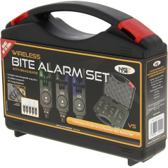 NGT Wireless Alarm-und Sender-Set (3 Stück), grün, Einheitsgröße