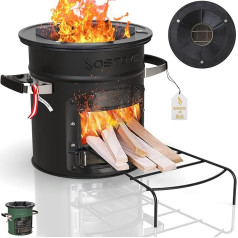 OSTOVE Rocket Stove - The Innovative Wood Stove Ideal for Camping and Outdoor Cooking