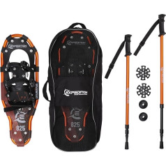 Cascade Mountain Tech Lightweight Aluminum Frame Snowshoes