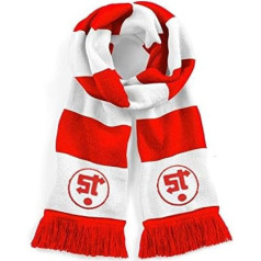 Old School Football Retro Swindon Town 1980s Traditional Football Scarf With Embroidered Logo