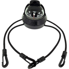 Sun Company SeaTurtl Kayak Compass - Montierbarer Marinekompass in voller Größe mit Verstellbarer Kapuze