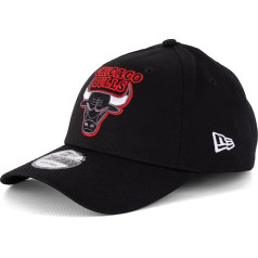 New Era Baseball Cap - Limited Designs - MLB NFL NBA - Yankees Lakers Bulls Dodgers Raiders Chiefs Sox (Chicago Bulls Black V5), One Size, Chicago Bulls Black V5