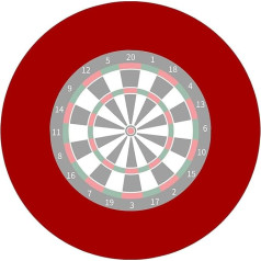 Dartscheiben-Wandschutz – zuverlässiger Dartscheiben-Surround-Ring, flexible Rückwand-Umrandung | leichtes EVA-Puzzle-Ring-Design, Dartscheiben-Wandschutz, Ringspleißung für Dart-Liebhaber