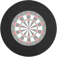Nikou 5pcs Dartboard Wall Border Ring, Splicing, Dartboard Wall Protection Ring, Universal for Homes, Bars, Playrooms