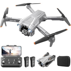 OKYUK i3 PRO Drone with Camera 4K, 50min Flight Time, Under 139g, 200 Meters FPV Transmission, Brushless Motor. Follow Me/Return/Photography/Video, RC Quadcopter for Beginners, Adults (Grey)