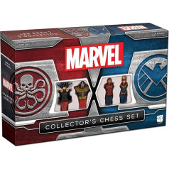 USAopoly - Marvel Collector Chess Set - Board Game CH011-000-002000-04 Black