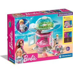 Clementoni - 19302 Barbie Space Explorer Set - Experiments for Children, Educational Toy, Gift Set for Girls from 6 Years