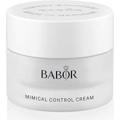 BABOR Classics Mimical Control Cream, Light Face Cream for Dry Skin, Against Expression Wrinkles and Micro Tension, Vegan Formula, 50 ml