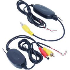 MICMXMO 2.4G Wireless Signal Receiver and Transmitter for Wireless Adapter Car Reverse Parking System and Wireless Reversing Camera for Vehicle Front Car Camera