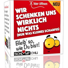 Schlump-Chili We give ourselves really nothing - a funny and original gift. A cool nothing present for men and women.
