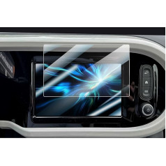 CDEFG Compatible with Renault Twingo 3 III 2019-2023 2024 Easy Link Navigation Protective Film Twingo 4H Scratch-Resistant 7 Inch GPS Screen Protector Navigation Film Twingo 3 Accessories Pack of 2