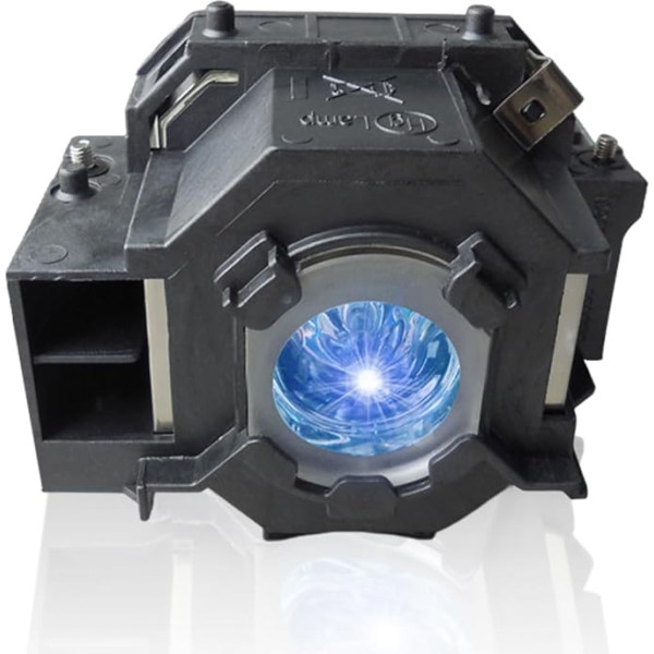 Poxtedsr EL PLP41 Projector Replacement Lamp Compatible with Epson EB-S62 S62C S62C S63 76C W6 X6 X62 S6 S6+ S6LU X6LU EMP-S5 S52 T5 X5 X5E X52 S6 X6 260 TW42 0 TW420 EX21 EX30 EX50 Replacement Lamp
