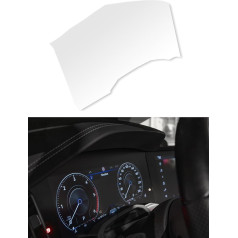 DISSKIN® Screen Protector for Volkswagen Touareg from 05/2018 Entertainment Dispay & Speedometer - Self-Healing by Heat, Matt, Antibacterial Coating, Anti-Fingerprint (Tacho)