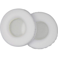 Uonlytech Headphone Replacement Cushion Foam Ear Pads for Headphones (2 Pack, 80mm, White)