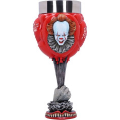 Nemesis Now IT Chapter 2 Time to Float Goblet, Red, 19.5 cm