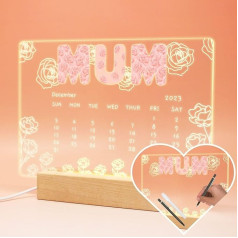 Uniqicon Gifts for Mum from Husband, Acrylic Sign, Gifts with Writing Pens, Christmas Gifts for Best Mum, Mother in Law