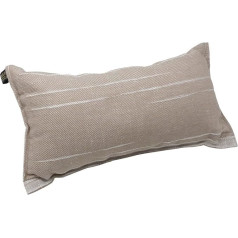 Jokipiin 1 Sauna Cushion Favourite Pillow Travel Pillow Design: Tiina, Dimensions: 40 x 22 cm, Linen/Cotton, Non-Toxic, Ökotex 100, Made in Finland (Beige/White)