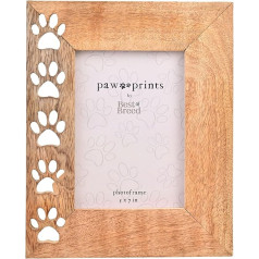 Widdop Best Of Breed Mango Wood Dog Photo Frame, 5 x 7 Inch