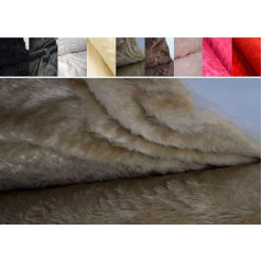 Fabrics-City Soft, Shaggy Teddy Fur, Short-Haired Fabric, 4105