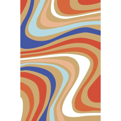Decopatch Décopatch FDA867C - Pack of 20 Sheets of Decopatch Paper of the Same Pattern No. 867 Practical and Easy to Use Ideal for Your Papier Mache and Craft Projects - 1 Pack