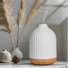 Vankarr Aroma Diffuser for Essential Oils 250 ml Ultrasonic Humidifier Fragrance Oil Burners Aromatherapy Diffuser for Yoga Office Bedroom