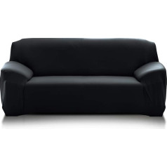 Petcute sofa covers stretch sofa protection elastic L-shape sofa cover corner sofa cover sofa cover for L-shape sofa black 4 seater
