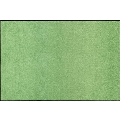 wash+dry Lime Lagoon Door Mat, 120 x 180 cm, Washable, Interior, Green