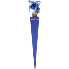 PATIKIL Künstliche Rosenblume, 1 Set Kunstblumen Geschenke mit Geschenkbox für Valentinstag, Muttertag, Geburtstag, Jubiläum, Blau