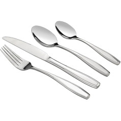 Annkky 32 Piece Stainless Steel Cutlery Set for 8 People