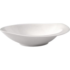 Villeroy & Boch New Cottage Special Serve & Salad Deep Bowl, 21x18 cm, Premium Porcelain, White