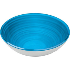 Guzzini - Twist Small Bowl (M) - Light Sky Blue, Diameter 22 x Height 7 cm | 1400cc - 18162248