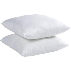 Blanrêve - 2 x Anti-Dust Mite Cushions - Reinforced Synthetic Filling 600g - Eco Friendly 60 x 60 cm
