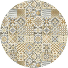 Vilber, Toledo Vinyl Round Rug Colour 04 Diameter 155 cm