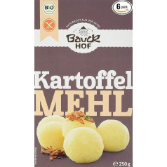 Bauckhof Potato Flour, Pack of 6 (6 x 250 g)