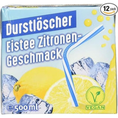 WeserGold Iced Tea Lemon Pack of 12 (12 x 500 ml)